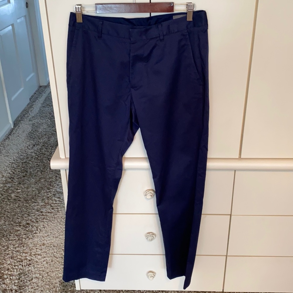 Men’s Navy Bonobos Slim Fit Dress Pants size 31/30